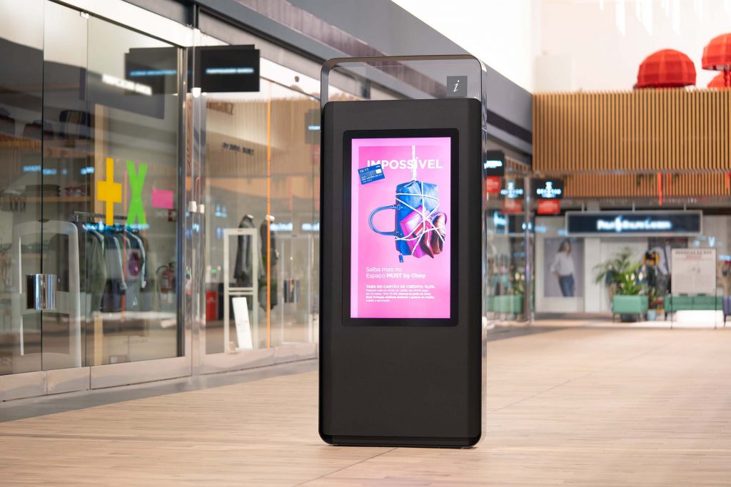 Moobo terminal at Vila do Conde Porto Fashion Outlet