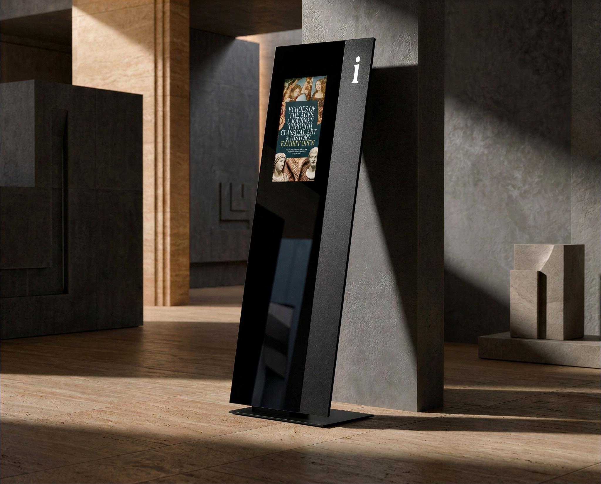 Mood kiosk, alternative finish
