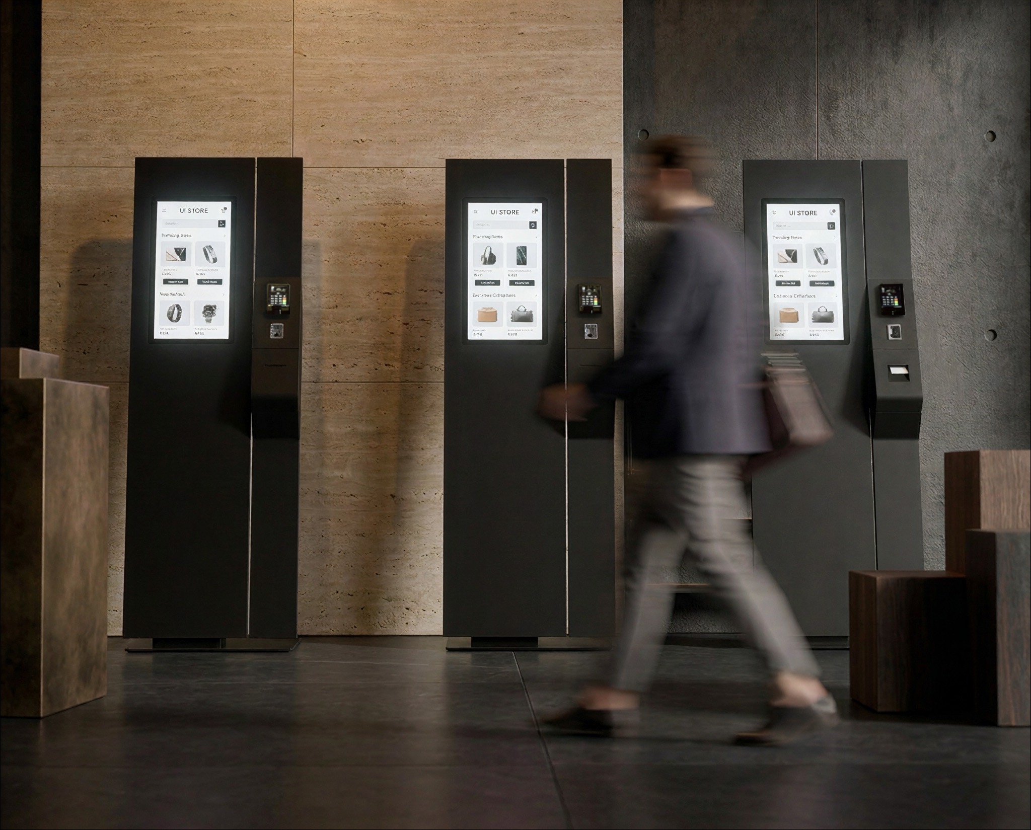 Mood kiosk, payment module